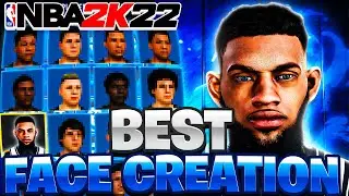 *NEW* BEST COMP FACE CREATION IN NBA 2K22 (CURRENT GEN)