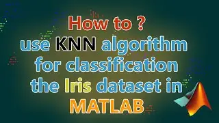 Using the knn method to classification the Iris dataset in MATLAB