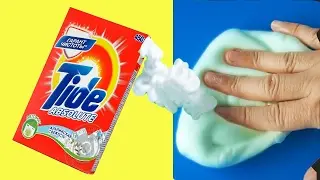 Лизун из стирального порошка .Проверка.|SLIME - How to make?Check.The slime from the washing powder