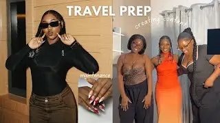 Travel prep to lagos | creating content with friends | new editor?