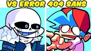Friday Night Funkin' VS Error 404 Sans! (FNF MOD/JOKE MOD) (Undertale)