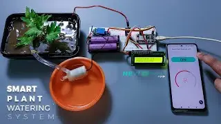 How To Make Smart Plant Watering System With ESP8266 NodeMCU & New Blynk