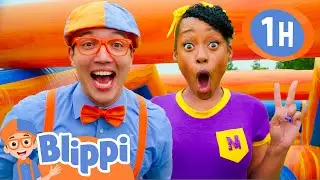 Blippi Game Show - Battle of the Twins! | 1 HOUR OF BLIPPI TOYS!