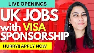 [NEW] UK Jobs with Visa Sponsorship 🇬🇧 | UK Companies offering Visa Sponsorship