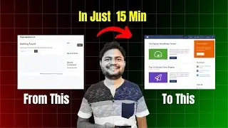 प्रीमियम जनरेटप्रेसचा वापर करून फक्त 15 मिनिटात वेबसाईट डिझाईन | Blogging Course In Marathi