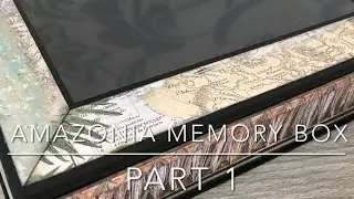 Stamperia’s Amazonia Memory Box Part 1 : Constructing the box Tutorial