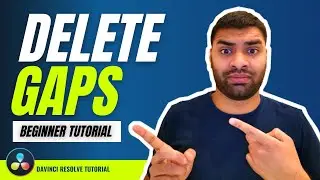 Delete GAPS On The Timeline FAST - Davinci Resolve Tutorial