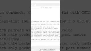 Block HTTP via Extended ACL Configuration On Packettracer | Networking Academy | 
