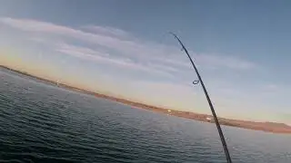 рыбалка ловля судака  на джиг Капчагай часть 2я. рыбалка в Казахстане