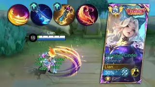 TOP GLOBAL SELENA UNLIMITED SHIELD AND DAMAGE HACK BUILD!! (try before nerf)