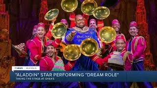 He landed his dream roll as the Genie in 