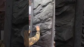 Еще один эксперимент с текстурами камня, и микробетон мелкий камень от компании «краски бриз»