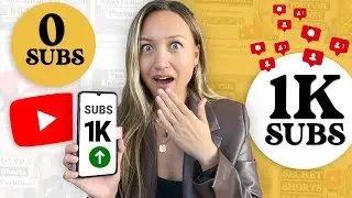 DO THIS to Get Your First 1000 Subscribers on YouTube in 2023 | GROW FAST AS A BEGINNER 🔥