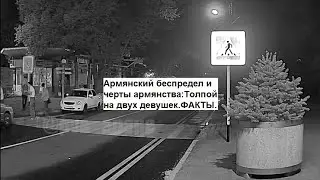 Армянский беспредел и черты армянства:Толпой на двух девушек.ФАКТЫ-ВИДЕО