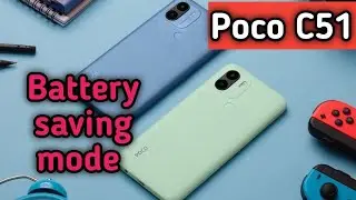 How To Enable Battery Saving Mode In Poco C51,Poco C51 Mein Battery Saving Mode On Kaise Karen,