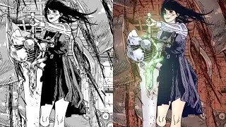 Coloring a Manga Panel without Painting Skills