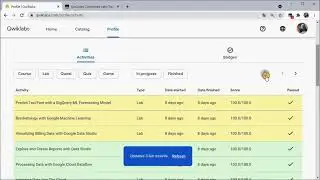 Batch Update Activities to Your Database | Qwiklabs Completed Labs Tracker v2.1.0