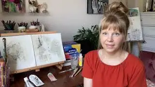 Mixed Media Art on Old Books - how to prep pages & supplies