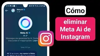 Cómo eliminar Meta Ai de Instagram |  Eliminar Instagram Meta Ai |  Desactivar Instagram Meta Ai