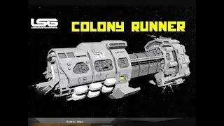 Space Engineers - Orion 9 Colony Runner Drone Carrier