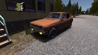 My summer car / Установили музыку / Прокатились в город на сатсуме / Прохождение / # 17