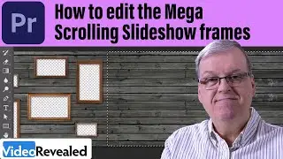 How to edit the Mega Scrolling Slideshow frames