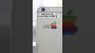 Ultra-Rare Retro iPhone ! Only 25 in Existence! 📱 #iphone #iphonetips