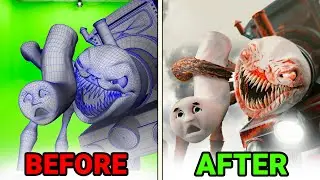 Choo Choo Charles: BEFORE vs AFTER (Hungry Pig)