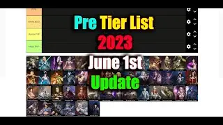 Black Desert Mobile Pre Tier List 2023 June 1st