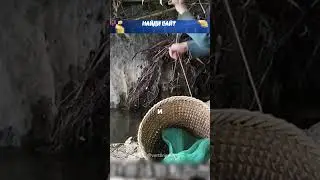 Юнец хитростью наловил корзину огромных рыб 😮🔥🎣