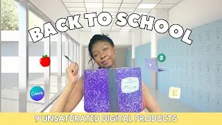 Low Competition Digital Products to Sell on Etsy During Back to School Season!