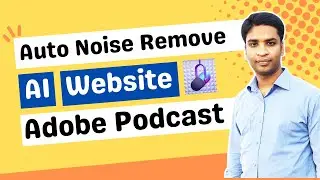 Auto Noise Remove using AI:  Worlds No.1 AI Voice Editor | Speech Enhancer