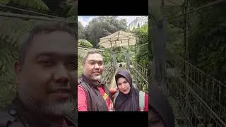 cukup sekali wisata kawah rengganis jembatan gantung cibuni 😁 wkwkw