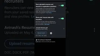 ✍️ How to upload cv in LinkedIn | How to Change resume in LinkedIn | LinkedIn ko update kaise kare✍️