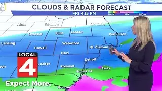 Metro Detroit weather forecast Jan. 30, 2025 -- 4 p.m. Update