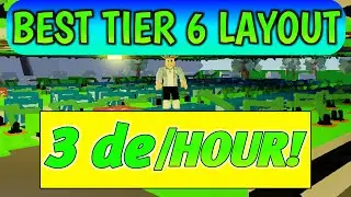 BEST TIER 6 LAYOUT FACTORY SIMULATOR! - Roblox Factory Simulator