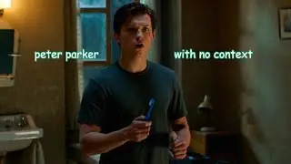 peter parker with no context