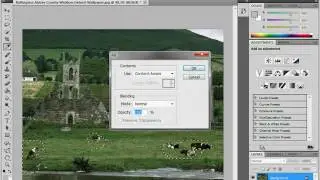 Заливка с учетом содержания изображения в Photoshop CS5 (5/19)