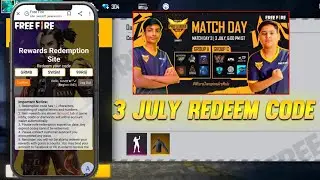 Free Fire Pro League Redeem Code 3 July | Day 3 Pro League Redeem Code Free Fire