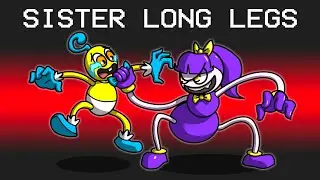 SISTER LONG LEGS Mod in Among Us...