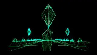 [Blender + OsciStudio] Oscilloscope Art Reel #7