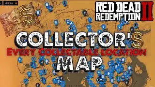 RDR2 Online COLLECTOR’S MAP How To Find EVERY COLLECTABLE !!!