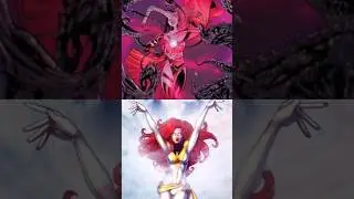 ELDER Goddess of Chaos vs Powerful female beings #marvel #dc #shorts