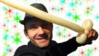 Меч из шариков шдм аэродизайн ★ sword of balloons
