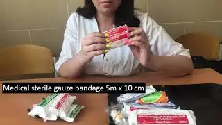 Social movie about the importance of having a first aid kit at home and its content