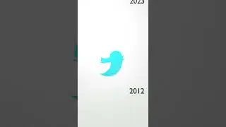 From The Bird To The X - Twitter Logo Evolution #design #logo #animation