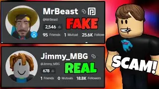 A FAKE MrBeast Joined Roblox?! Everything Explained!