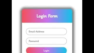 Responsive login form using tailwindcss