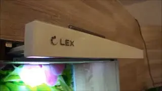 Установка кухонной вытяжки Lex Hubble 600.