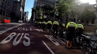 NYPD on Bike